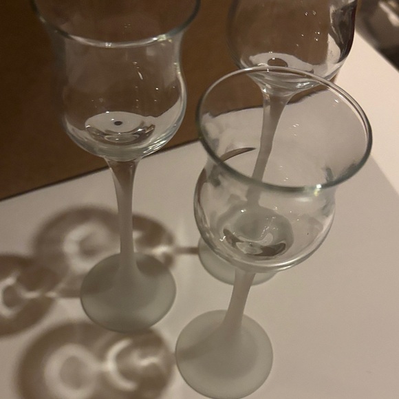 Floral Centerpiece Wreath with Glass Candle Holders - Pink & Burgundy - Picture 7 of 7